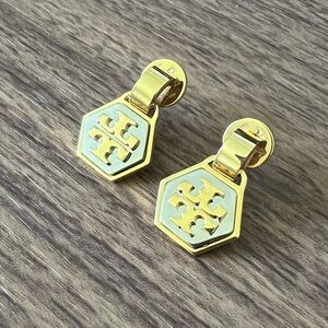 Tory Burch Logo Earrings